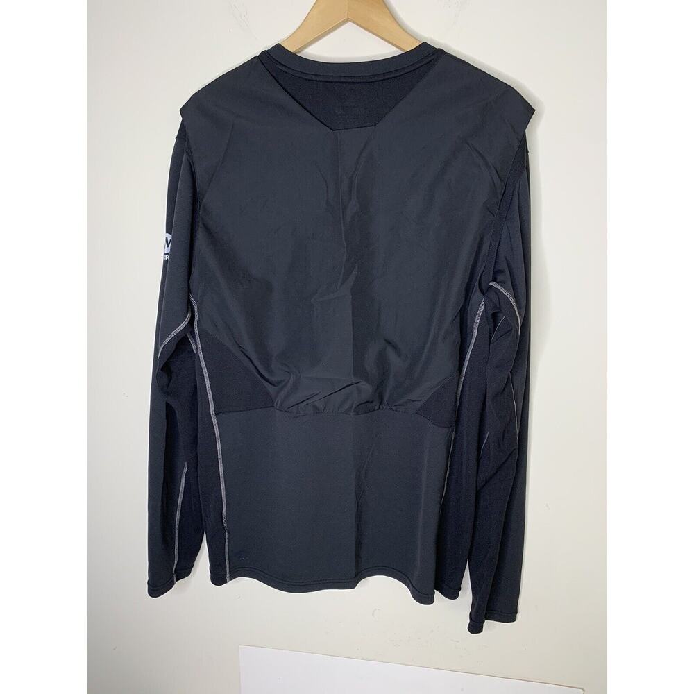 Merrell SelectWick Mens XL Long Sleeve Athletic Pullover Long Sleeve Black - Picture 2 of 8